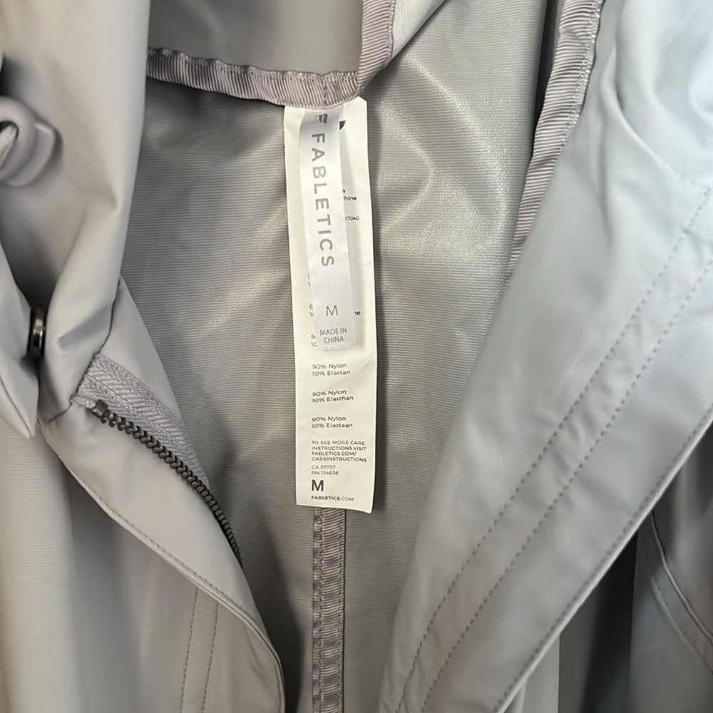 Fabletics Gray Women's Jacket - Picture 2 of 3